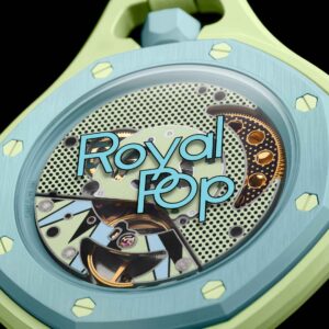 AP × Swatch Royal Pop Blaue Acht — main view