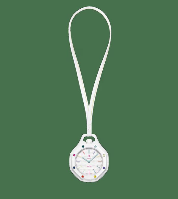 AP × Swatch Royal Pop — Huit Blanc (alt1) AP × Swatch Royal Pop Huit Blanc — alt1 view