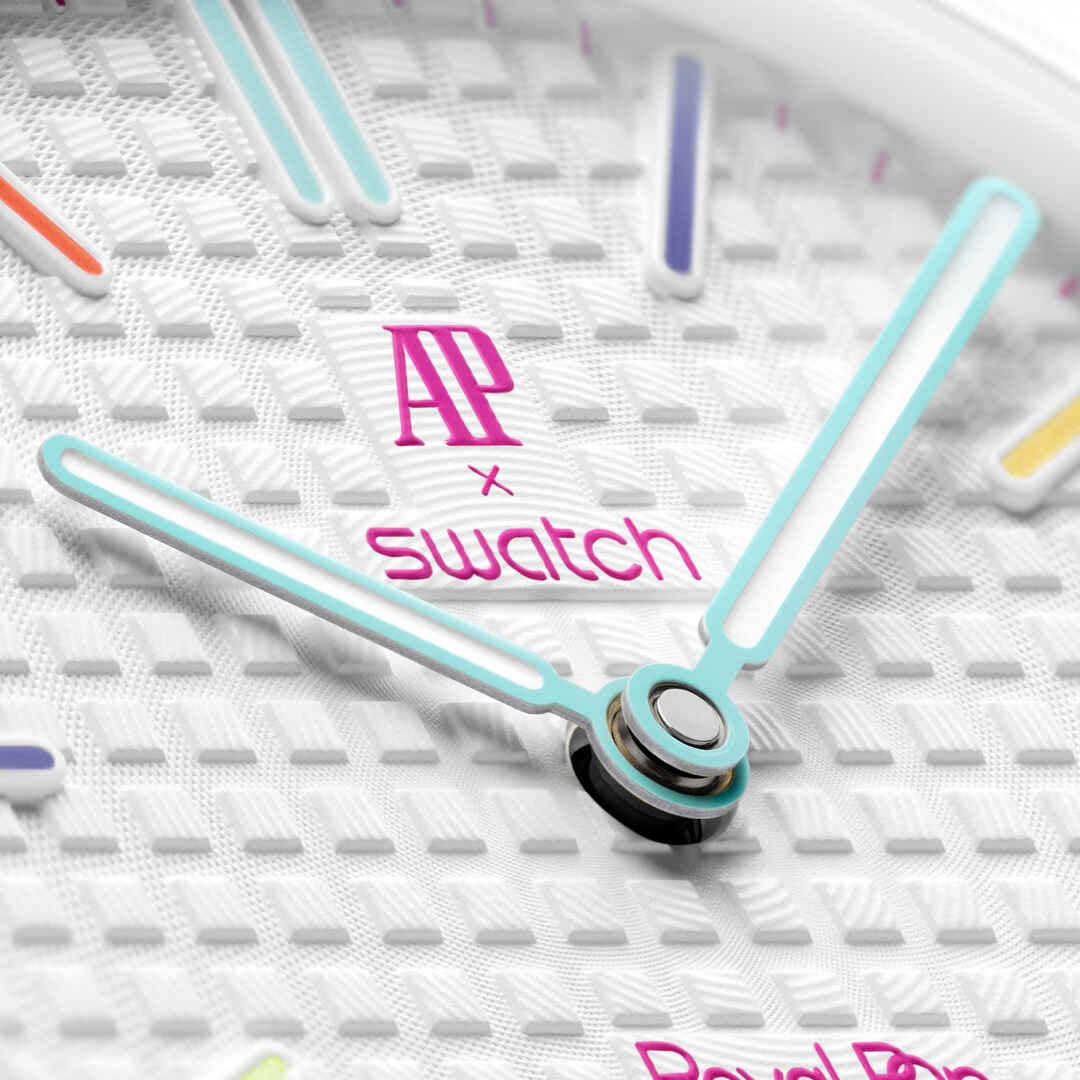 AP × Swatch Royal Pop Huit Blanc — main view