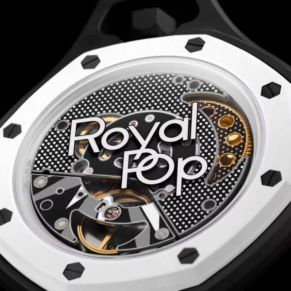 AP × Swatch Royal Pop Ocho Negro — main view