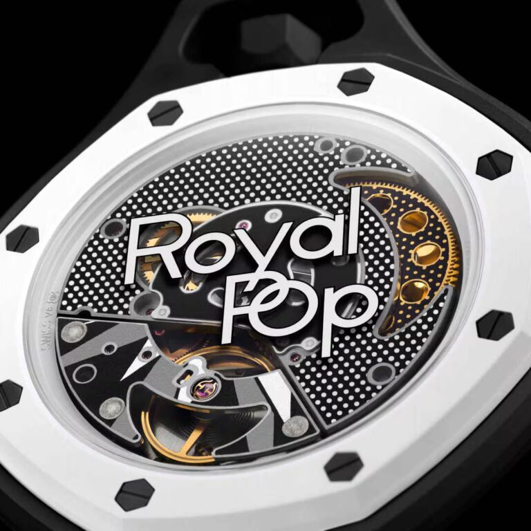 AP × Swatch Royal Pop — Ocho Negro